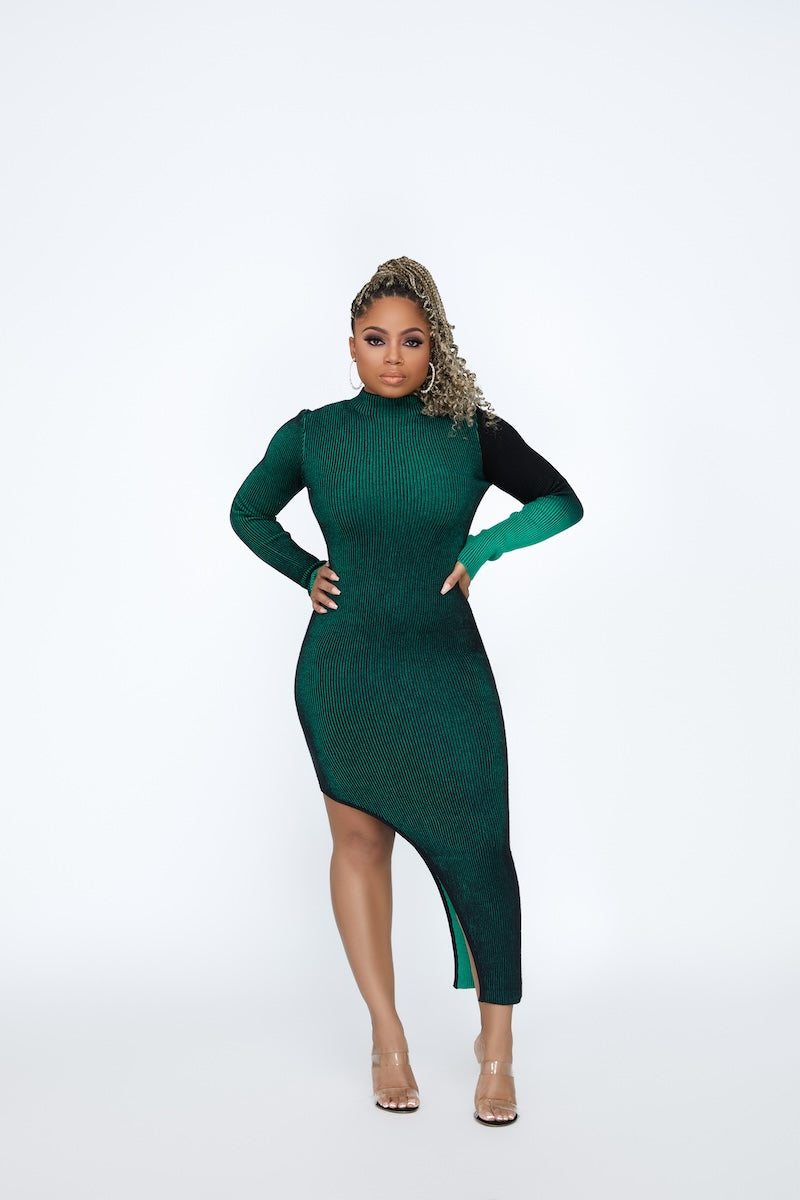 GREEN WITH ENVY DRESS GREEN WITH ENVY DRESS