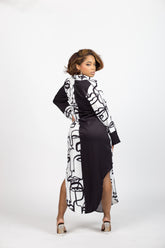 TOTAL OPPOSITES TUNIC DRESS