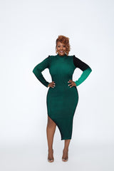 GREEN WITH ENVY DRESS