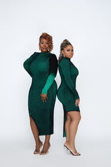 GREEN WITH ENVY DRESS