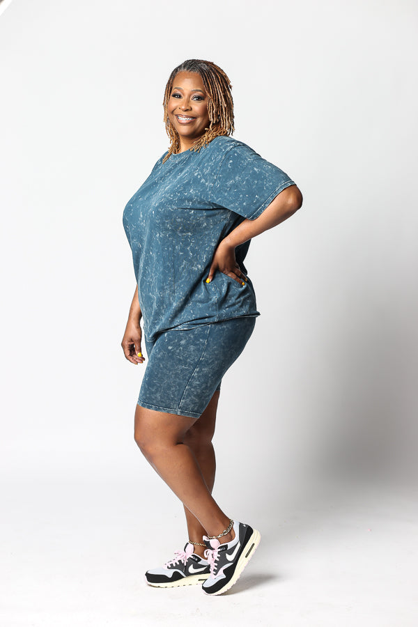 IVY'LENE CASUAL SHORT SET - CURVY