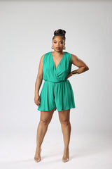 FLOWY GIRL ROMPER