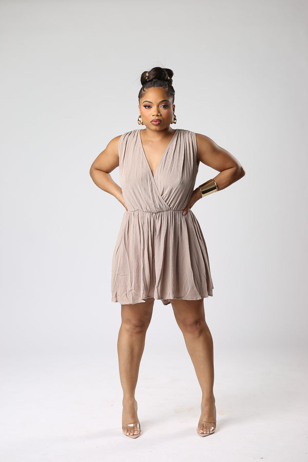 FLOWY GIRL ROMPER