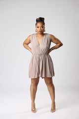 FLOWY GIRL ROMPER