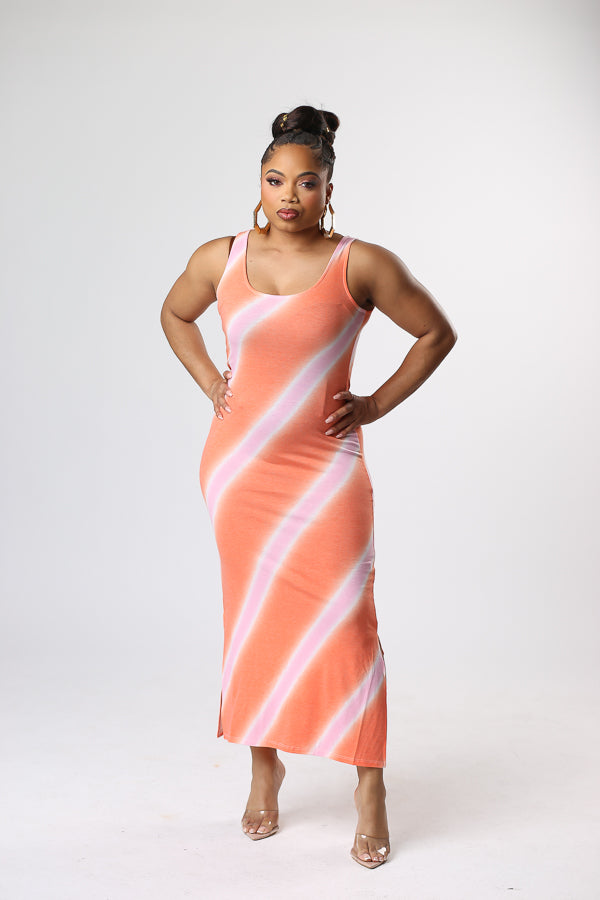 SLEEVELESS MAXI DRESS